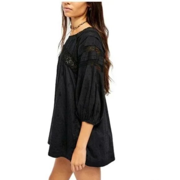 Free People Azalea Lace Tunic Dress. XS - Picture 5 of 13